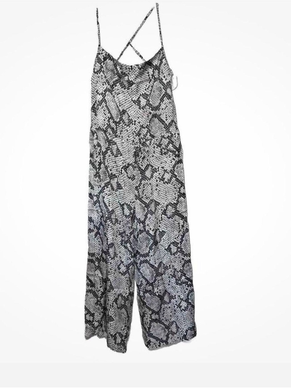 Chaser snake Print Wide Leg Jumpsuit